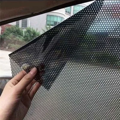 Car Auto Magic tint tinted window Side Window Mesh Windshield Net Sun shade Sticker UV Protection 2pcs Car Accessories Persona New Saga VVT BLM FLX Wira Waja Myvi Viva Axia Bezza Alza