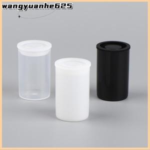 [WYH Store] 👗 10Pcs 33x54 mm Plastic Cans Empty Bottle Seal Film Case Canisters Container For Accessories Art Bead Coin Pill Fishing Bait Film Box Storage Box