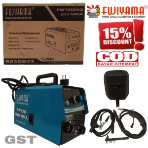 HARGA GROSIR MESIN LAS MIG FUJIYAMA FW120 MIG DAN MMA MESIN LAS HANDAL ITALY TECHNOLOGY