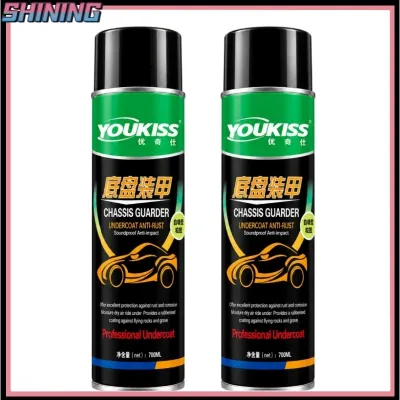 【700ml】Undercoat Rubberized Spray Paint No Rust Undercoat Paint For Car Under Coating Paint