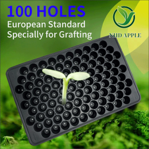 10 Pieces 100 Holes with UV Treated Air flow Holes Seedling Tray for Grafting Plant Specially