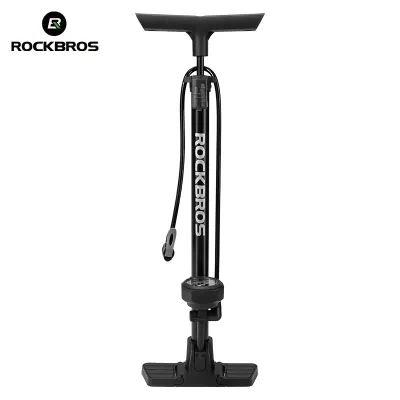 【Giao hàng địa phương】ROCKBROS dọc cao preassure máy bơm không khí 150 PSI Hướng dẫn sử dụng FV/AV với Bộ chuyển đổi Bơm Xe Đạp máy bơm không khí cho xe đạp/xe máy/MTB/xe/bóng rổ thiết bị xe đạp