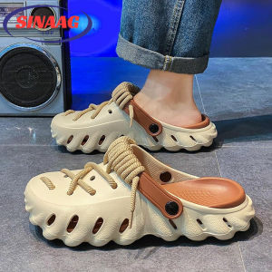 SINAAG Mens Sandals Clogs Hole Shoes Anti Slip Driving Beach Sandals Summer New Outwear Sports Slippers