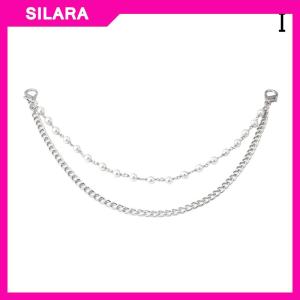 SILARA Multi-layer Metal Chain strap DIY Personality Butterfly Heart Star Pendant Shoulder Bag Chain Straps