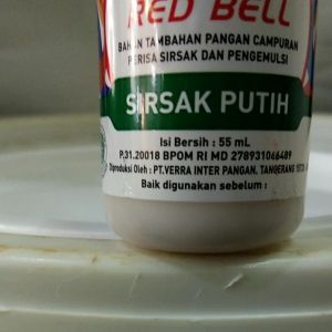 RED BELL PASTA SIRSAK PUTIH  55 ml