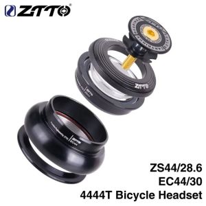 2026 ZTTO MTB Bike Headset 44mm ZS44 EC44 CNC 1 1/8"-1 1/2" Straight Tube Frame to Tapered Tube Fork1.5 Adapter Headset Bicycle parts