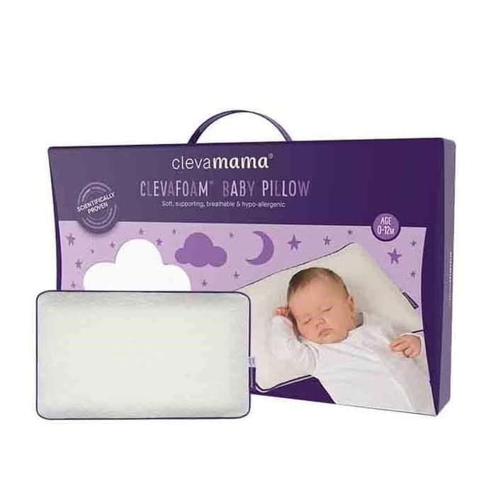 Clevamama Supporting Baby Pillow Clevafoam Bantal Latex Bayi