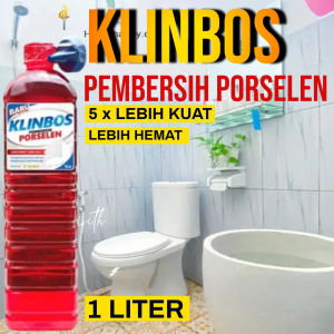 KLINBOS PORSELEN 1 LITER Pembersih Kerak 5X Lebih Kuat Untuk Kamar Mandipembersih kerak kamar mandipembersih kamar mandi pembersih kerak kamar mandi yang membandelpembersih kamar mandi dan keramikpembersih kerak kamar mandi ampuh