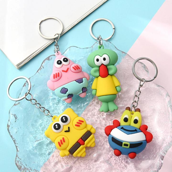 Personalized Acrylic Cartoon Keychain Photo Bag Charm Custom Couple Keychain Unique Keepsake Gift For Lover Anniversary Birthday Valentine's Day Holiday Gift