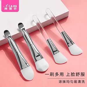 2025 Miễn phí vận chuyển cho dropshipping / Cọ đắp mặt nạ D1V- Bàn chải mềm cho mặt với spatula để thoa mặt nạ bùn kiljkllm