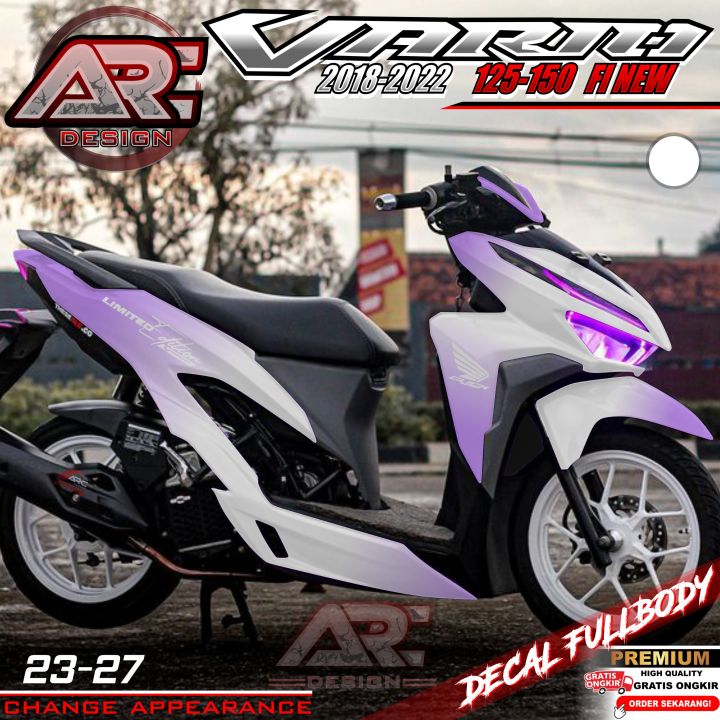 (COD) TERBARU Decal Sticker Variasi Honda Vario New 125 150 Full body