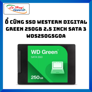 Ổ cứng SSD Western Digital Green 250GB 2.5 inch SATA 3 WDS250G5G0A- Hàng Chính Hãng