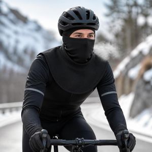 BLACKON Soft Men Cycling Neck Warmer Windproof Thicked Skiing Face Cover Gift Versatile Thermal Scarf Outdoor Activities