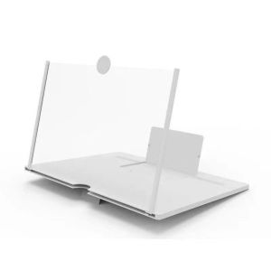 IIRA 3D Folding Pulling Type Screen Magnifier For Watching TV Phone Stand Screen Enlarger Video Amplifier Bracket Screen Amplifier Enlarge Stand