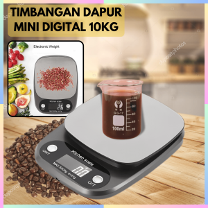 FAST DELIVERY Digipounds Timbangan Dapur dan Kopi Mini Digital Scale Akurat 10kg 1g