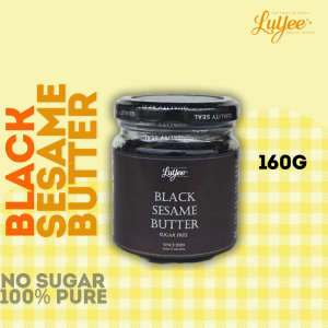 LUYEE 100% Pure Black Sesame Butter (no sugar/no salt/no oil)