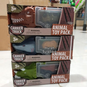 Mainan Edukasi Anak Mobil Truck Hewan Pengangkut Hewan Dinosaurus Carrier Y4836 | Mainan Mobil Hunter Set Lengkap Ada Hewan Dan Pohon nya | Mainan Tidak Pull Back Tanpa Menggunakan Baterai Di Dorong Biasa | Set Hadiah Yang Keren