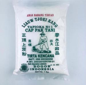 Tepung Sagu LCK Liauw Tjoei Kang 1 kg / Tapioka Cap Pak Tani 1 kg