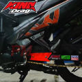 PMShop Original King Drag Chain Guide Universal Rubber Chain Guard for Motorcycle LC 150/Raider 150 fi/RS 150/Sniper 150 with Sticker. 