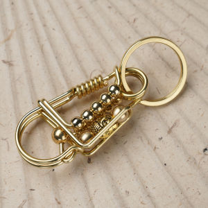 2H Handmade Keychain Bird Car Key Ring Key Chain Metal Waist Pendant Creative Personality Brass Men Women Carkey