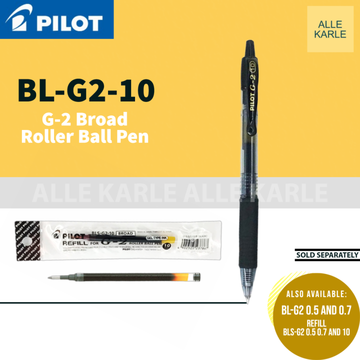Pilot BL-G2 Roller Ball Pen Refill Alle Karle LZD Lazada PH