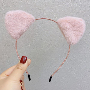 AlenaDay - Bando Cosplay Kucing Murah Bondu Telinga Bulu Anak Perempuan Wanita Dewasa BND01