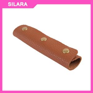 SILARA 1Pc Luggage Bag Handle Wrap PU Leather Cover Bag Accessory Shoulder Strap Pad