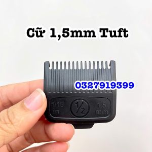 Cữ tông đơ TUFT 15 3mm - cữ nam châm