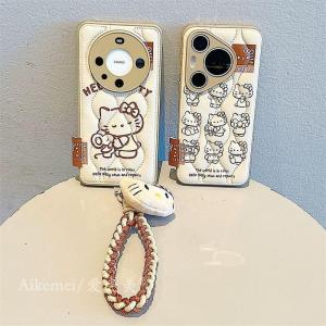 Christmas Gift Halloween Miniso Set with Diamonds Iphone 15Promax 16Promax Phone Case Kawaii Hello Kitty Anime Fashion Fall Prevention Mobile Phone Case