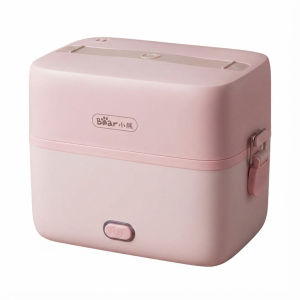 Hộp Cơm Cắm Điện Sothing Bear SB-HC12L Dung Tích 12L 2 Tầng 3 Ngăn Hâm Nóng Cực Nhanh Ruột Inox 304 An Toàn