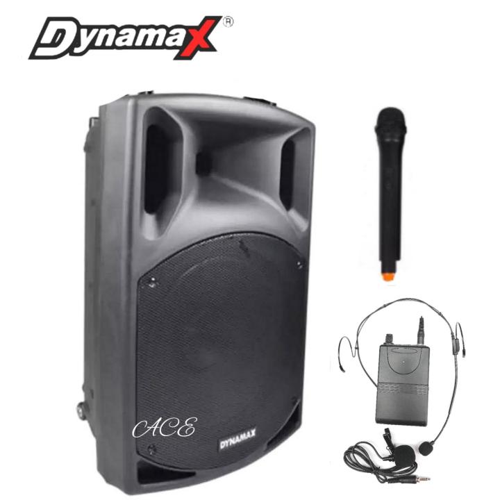 Dynamax Pa System With Wireless Mic Discontinued] Dynamax PHWLDX