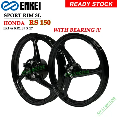 ENKEI 3L SPORT RIM HONDA RS 150 YAMAHA LC 135 4s Y 125 ZR/ LC 135 5s (with bearing)