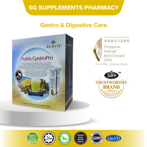 ALAVIE Nutrix-GastroPro 15s 天然养胃护胃舒缓胃灼热胃痛胀气消化不良营养饮 *Indigestion Heartburn Acid Reflux Gastric*