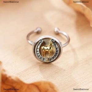 [COD] SweetBabiese Thời trang sáng tạo Mô Hình Ngựa vòng khóa cho phụ nữ trang sức cưới accessries Quà Tặng