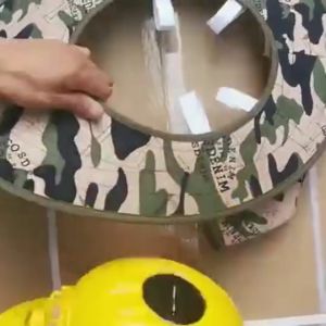 Lightweight Full Brim Safety Helmet Sunshade Outdoor Working Hard Hat Sunshade Cover Safety Helmet Accessories