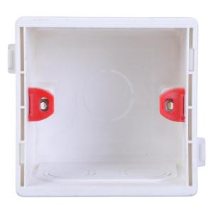 Plastic White Switch Protections Box 86 Type Universal Switch Socket Wire Slot Box Surfaces Wall Switch Socket Box