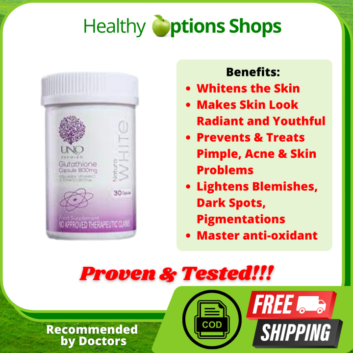 uno glutathione capsule UNO Natura White Glutathione Collagen Whitening Capsules Skin Nourishment  Better Than Nekothione Capsule by Kath