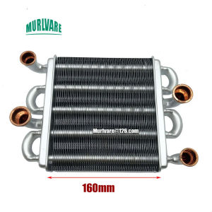 หม้อไอน้ำก๊าซชิ้นส่วน160มิลลิเมตรความยาวแลกเปลี่ยนความร้อนหลักสำหรับ Vailant Protherm หม้อไอน้ำก๊าซเครื่องทำน้ำอุ่น