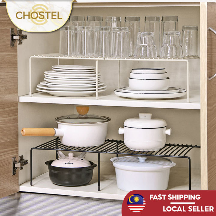 Chostel KR030 Expandable Kitchen Cabinet Organizer Storage Rack