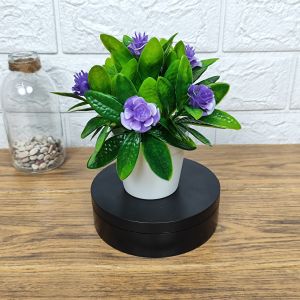 Sampai7an PBP59 / Pot Bunga Plastik Cantik Dekorasi Rumah Artificial Tanaman Hias Palsu Buatan Ornamen Pot Murah Pajangan Mini Import / COD