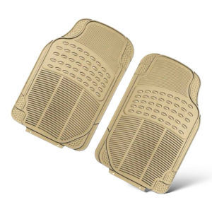 DRACCO karpet mobil depan coklat 2 pcs kanan kiri tidak berbau premium car mats