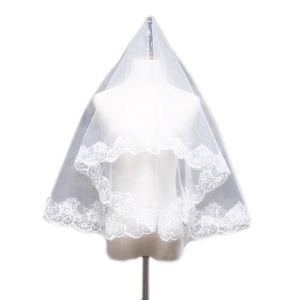 【Prompt delivery】HAP1.5/3/5M 1-layer womens bridal white extra long wedding chiffon wedding solid color without comb