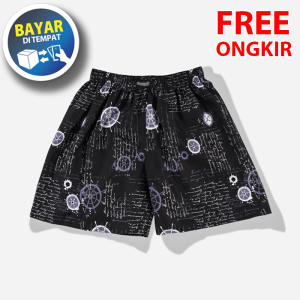 Celana Boxer Motif Distro Pria Dewasa Cowok Murah Meriah Kekinian Viral Kece Habis Rayon