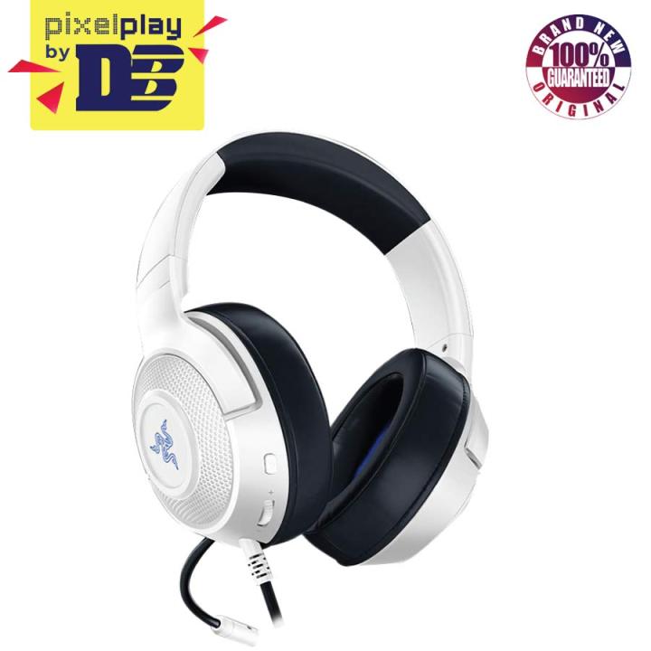 Razer Kraken X Wired Console Gaming Headset For Console Playstation White Lazada PH