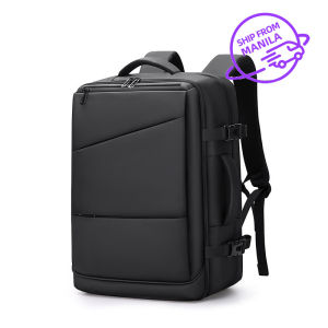 BABEDUO Anti Thief Backpack Men Business Fits for 15.6 inch Laptop Backpack USB Charging Back Pack Water Repellent Bag MR9116