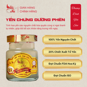 Tổ yến chưng đường phèn - YẾN NA