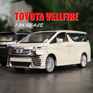 [MagicT] Mô Hình Hợp Kim Kẽm Toyota Vellfire Tỷ Lệ 1:24 Với Hiệu Ứng Ánh Sáng Và Âm Thanh & Đồ Chơi Đúc Khuôn Lực Kéo Lùi Quà Tặng Bộ Sưu Tập Cho Bé Trai