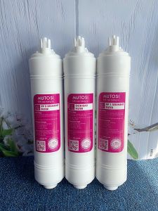 Bộ 3 lõi lọc nước MUTOSI - Tặng kèm 6 cút góc nối nhanh + dây phi 6 máy lọc nước - Ecom0025