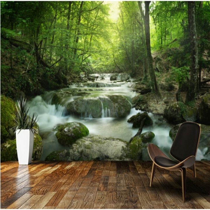 Custom wallpaper mural photo landscape wallpaper,Enchanting Forest ...