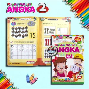 [SJ] Buku Pandai Menulis Angka dan Huruf